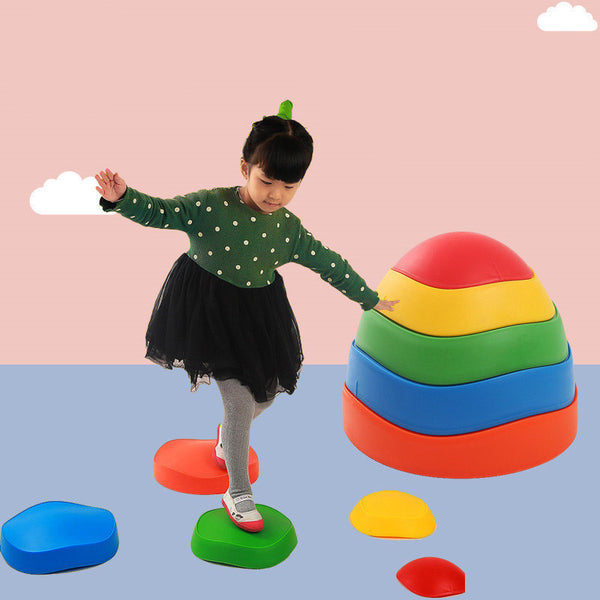 Non-slip Balance Steppingstones Kids Sensory Integration