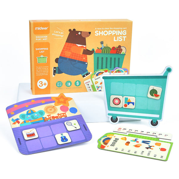 Milu Shopping List Children's Board Game