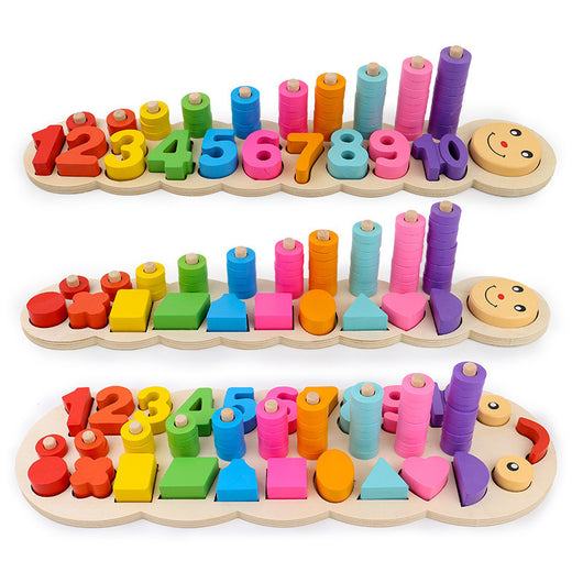 Early Childhood Education Wooden Logarithmic Board
