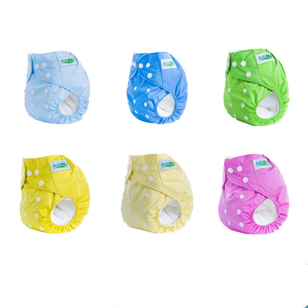 Solid color leak-proof baby diaper pants1