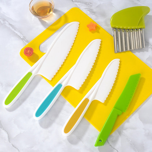 Children's Plastic Knife Early Education Toys Suit